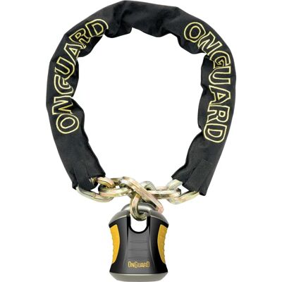 ONGUARD Beast 8017 - Acier, Noir, 110cm Cadenas pour vélo - Publicité ONGUARD Beast 8017 - Acier, Noir, 110cm Cadenas pour vélo - Publicité