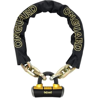 Onguard Mastiff Bicycle Lock - 110cm, 10mm Chain Onguard Mastiff Bicycle Lock - 110cm, 10mm Chain