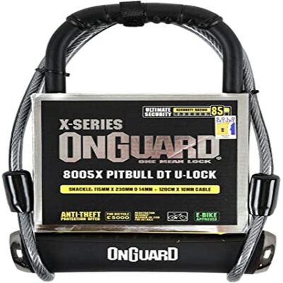 Onguard Onguard Candado U Pitbull Dt X 230 Mm - 14 Mm - Bike Lock Onguard Onguard Candado U Pitbull Dt X 230 Mm - 14 Mm - Bike Lock