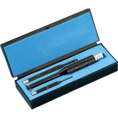 NOGA - Ensemble de burins pour trous internes et externes - Modèle : 3 - Publicité NOGA - Ensemble de burins pour trous internes et externes - Modèle : 3 - Publicité