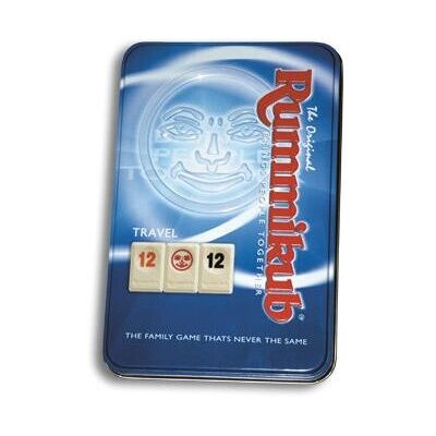 Carlit Rummikub Metalliskt Resespel - Familj, Bärbar, 2-4 Spelare Carlit Rummikub Metalliskt Resespel - Familj, Bärbar, 2-4 Spelare