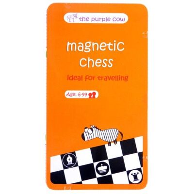 Purple Cow Magnetisches Reiseschach - Brettspiel Purple Cow Magnetisches Reiseschach - Brettspiel