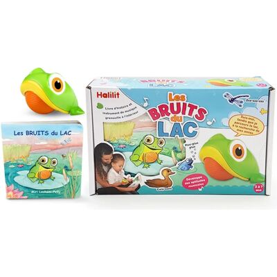 Livre HALILIT Histoire de la Grenouille & Instrument - Animaux de la Forêt - Bleu - 24M Livre HALILIT Histoire de la Grenouille & Instrument - Animaux de la Forêt - Bleu - 24M