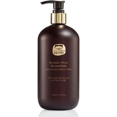 Kedma Schwarz-Mud-Shampoo - Für fettige Kopfhaut und beschädigtes Haar Kedma Schwarz-Mud-Shampoo - Für fettige Kopfhaut und beschädigtes Haar