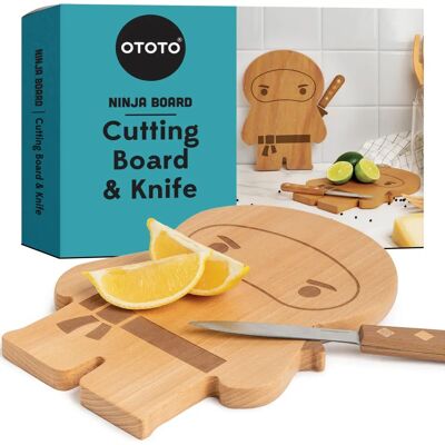 OTOTO Ninja Board - Schneidebrett & Messer - Küchenutensil OTOTO Ninja Board - Schneidebrett & Messer - Küchenutensil
