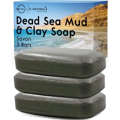 O Naturals Dead Sea Mud & Clay Soap - Helps Acne O Naturals Dead Sea Mud & Clay Soap - Helps Acne