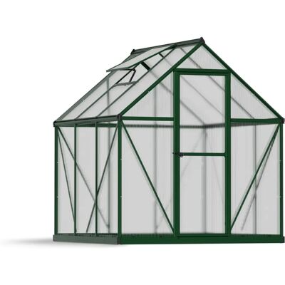 Palram Canopia Mythos Grünes Gewächshaus - Polycarbonat, 1,85x1,86m Palram Canopia Mythos Grünes Gewächshaus - Polycarbonat, 1,85x1,86m