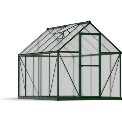 Serre en polycarbonate "Multiline" 5.6 m² - Résistance et élégance PALRAM - Publicité Serre en polycarbonate "Multiline" 5.6 m² - Résistance et élégance PALRAM - Publicité