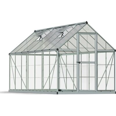 Palram Canopia Hybrid Silver Greenhouse - Greenhouse Palram Canopia Hybrid Silver Greenhouse - Greenhouse