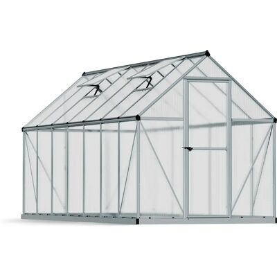 Palram Canopia Mythos Gewächshaus - Robustes Doppelwand-Polycarbonat - 426X185X208 cm Palram Canopia Mythos Gewächshaus - Robustes Doppelwand-Polycarbonat - 426X185X208 cm
