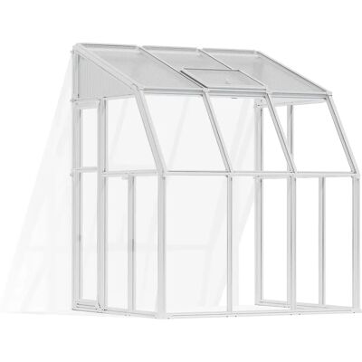 Palram Canopia Rion Solarium Bianco - Sala da Giardino Palram Canopia Rion Solarium Bianco - Sala da Giardino