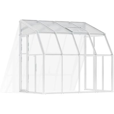 Serra Bianca Rion di Palram-Canopia - 6'x8' Sun Room Serra Bianca Rion di Palram-Canopia - 6'x8' Sun Room