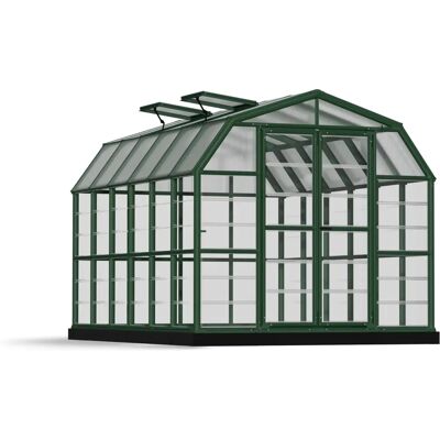 Palram Canopia Rion Grand Gardener Greenhouse - Green, 8x12, Polycarbonate Palram Canopia Rion Grand Gardener Greenhouse - Green, 8x12, Polycarbonate