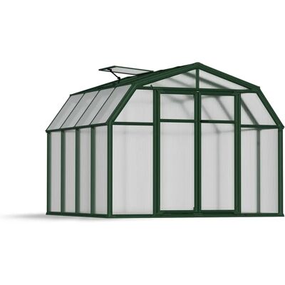 Invernadero Canopia por Palram 8x8 - Verde, Policarbonato, Montaje Fácil Invernadero Canopia por Palram 8x8 - Verde, Policarbonato, Montaje Fácil