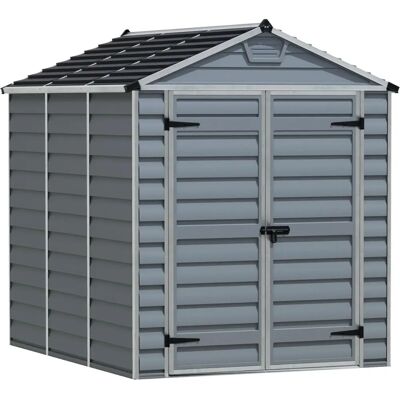 Palram Canopia EcoGrow 6x10 Green Polycarbonate Greenhouse - Greenhouse Palram Canopia EcoGrow 6x10 Green Polycarbonate Greenhouse - Greenhouse