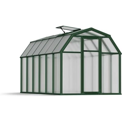 Serra EcoGrow 6x12 di Canopia di Palram - Verde, Protetta UV, Forma di stalla Serra EcoGrow 6x12 di Canopia di Palram - Verde, Protetta UV, Forma di stalla