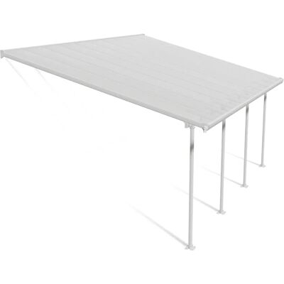 Canopia fra Palram Feria Terrasseoverdækning 4x6.06 Hvid Klar - Terrasseoverdækning Canopia fra Palram Feria Terrasseoverdækning 4x6.06 Hvid Klar - Terrasseoverdækning