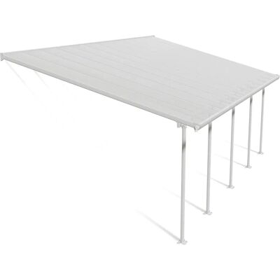 Canopia Feria Terrasseoverdækning 4X7.87 Hvid Klar - Terrasseoverdækning Canopia Feria Terrasseoverdækning 4X7.87 Hvid Klar - Terrasseoverdækning