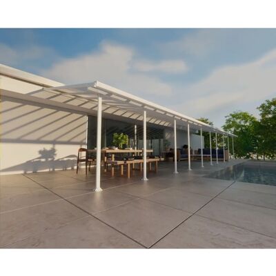 Canopia Model 0784102157 - Stilfuldt Aluminium Terrasseoverdækning Canopia Model 0784102157 - Stilfuldt Aluminium Terrasseoverdækning