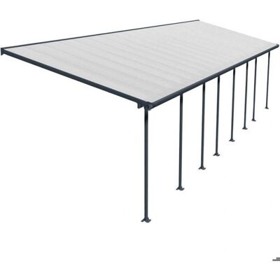 Canopia Pergola Feria 1156x294cm - Aluminium anthrazit - Gartenüberdachung Canopia Pergola Feria 1156x294cm - Aluminium anthrazit - Gartenüberdachung