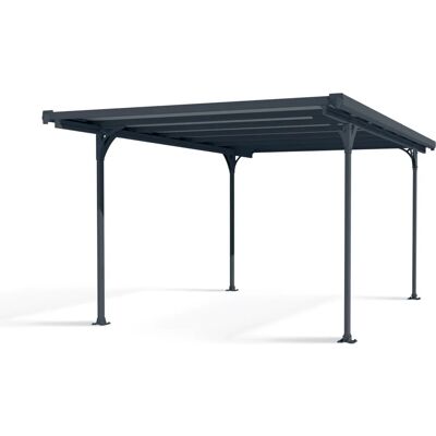 Carport Verona 5000 Palram-Canopia - Elegante, resistente alle intemperie, Garanzia 10 anni Carport Verona 5000 Palram-Canopia - Elegante, resistente alle intemperie, Garanzia 10 anni