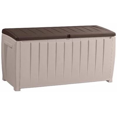 Keter - 17198681 - Beige - 340 L - storage box - Publicité Keter - 17198681 - Beige - 340 L - storage box - Publicité