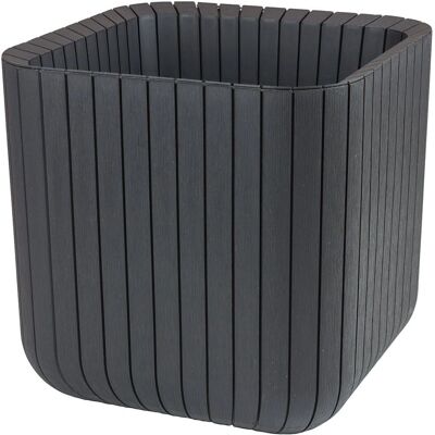 Keter Cube Planter M - UV-kestävä, Säänkestävä, 29,5cm Keter Cube Planter M - UV-kestävä, Säänkestävä, 29,5cm