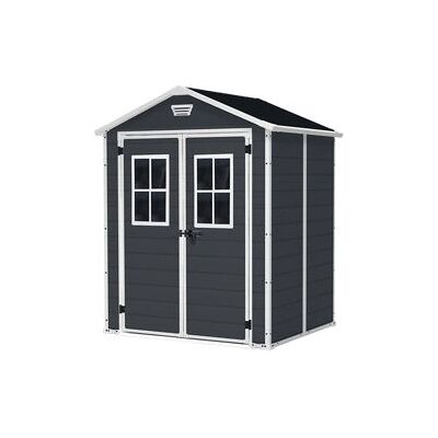 Keter Manor 6x5 Weatherproof Resin Garden Shed - Garden Storage Keter Manor 6x5 Weatherproof Resin Garden Shed - Garden Storage