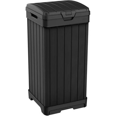 Keter - Baltimore 125L - Zwart - Trash bin Keter - Baltimore 125L - Zwart - Trash bin