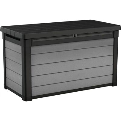 Keter Cassapanca da giardino 380L Antracite - Cassa da esterno Keter Cassapanca da giardino 380L Antracite - Cassa da esterno