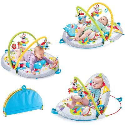 Yookidoo Baby Boden Gym Lay to Sit-Up Spielmatte - Baby Spiel Gym Yookidoo Baby Boden Gym Lay to Sit-Up Spielmatte - Baby Spiel Gym
