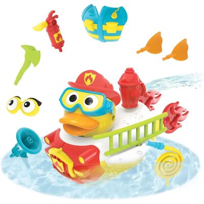 Yookidoo Badspielzeug - Jet Duck - Feuerwehr bauen - Mehrfarben - Badspielzeug Yookidoo Badspielzeug - Jet Duck - Feuerwehr bauen - Mehrfarben - Badspielzeug