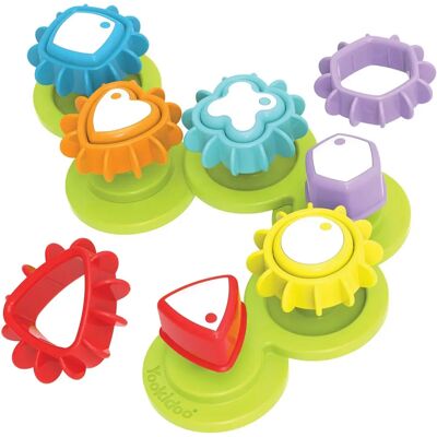 Yookidoo Formas e Engrenagens - Brinquedo Educativo para Crianças 1-3 anos Yookidoo Formas e Engrenagens - Brinquedo Educativo para Crianças 1-3 anos