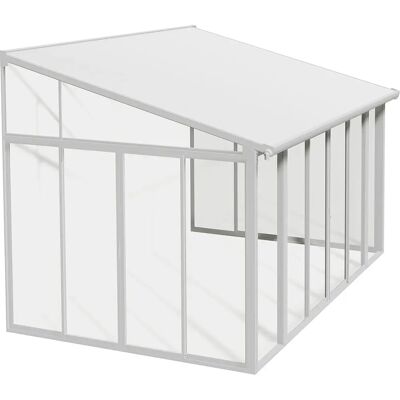 Palram Hvid 10x14ft Canopia Sanremo Vinterhave - Vinterhave Palram Hvid 10x14ft Canopia Sanremo Vinterhave - Vinterhave