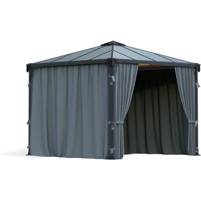 Palram-Canopia Palermo 3600 Gardinensæt - Privatliv til Havepavillon Palram-Canopia Palermo 3600 Gardinensæt - Privatliv til Havepavillon