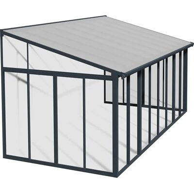 Canopia od Palram San Remo Pergola - 3x5,6m, Šedá, Všechny roční období Canopia od Palram San Remo Pergola - 3x5,6m, Šedá, Všechny roční období