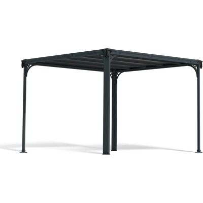 Palram-Canopia Milano 3000 Have Gazebo - Grå Palram-Canopia Milano 3000 Have Gazebo - Grå
