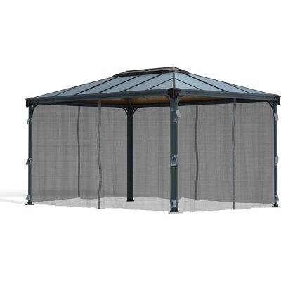 Palram Canopia Martinique 4300 Gazebo Insektnet Palram Canopia Martinique 4300 Gazebo Insektnet