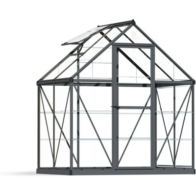 Palram Canopia Harmony Grau Gewächshaus 6x4 - Greenhouse Palram Canopia Harmony Grau Gewächshaus 6x4 - Greenhouse