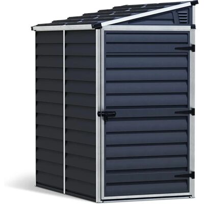 Canopia Have- og Opbevaringsskur - UV-beskyttede polykarbonatpaneler, Aluminiumsramme, Naturligt Lys - 176x120x203 cm Canopia Have- og Opbevaringsskur - UV-beskyttede polykarbonatpaneler, Aluminiumsramme, Naturligt Lys - 176x120x203 cm
