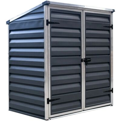 Canopia Voyager Gartenhaus - Polycarbonat, Aluminium, Grau Canopia Voyager Gartenhaus - Polycarbonat, Aluminium, Grau
