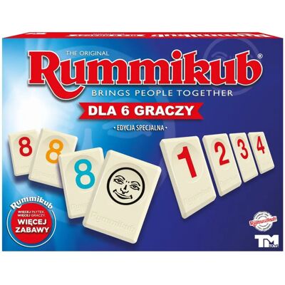 TM Toys Rummikub XP Spezialedition Familien Spiel - Familien Spiel TM Toys Rummikub XP Spezialedition Familien Spiel - Familien Spiel