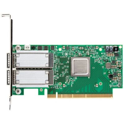 Carte réseau Nvidia Mellanox Technologies MCX556A-ECAT - Fibre 100Gb - Publicité Carte réseau Nvidia Mellanox Technologies MCX556A-ECAT - Fibre 100Gb - Publicité