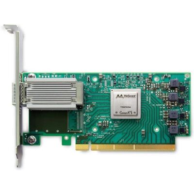 Carte réseau fibre interne Mellanox MCX515A-CCAT - 100 Gbps - Publicité Carte réseau fibre interne Mellanox MCX515A-CCAT - 100 Gbps - Publicité