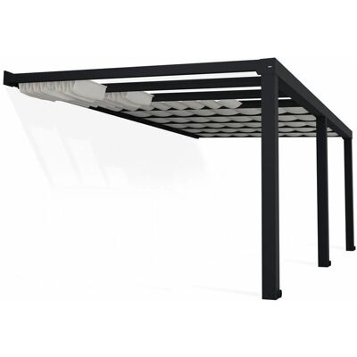 PALRAM - CANOPIA Couverture pour Pergola - Blanc Résistant aux UV - Publicité PALRAM - CANOPIA Couverture pour Pergola - Blanc Résistant aux UV - Publicité