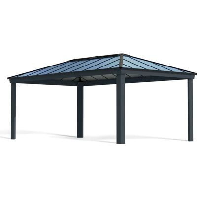 Palram Canopia Dallas 6100 Cenador gris oscuro - Tipo de jardín Palram Canopia Dallas 6100 Cenador gris oscuro - Tipo de jardín