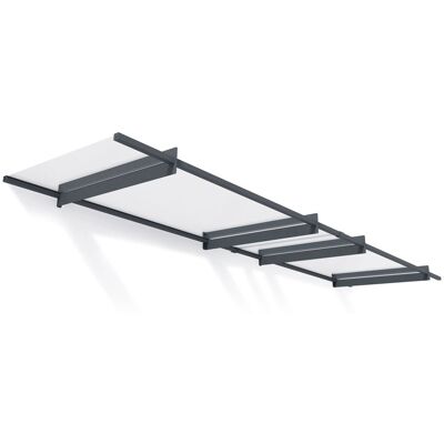 Palram Canopia Nancy 4100 Dørtag - Grå - 14' x 3' Palram Canopia Nancy 4100 Dørtag - Grå - 14' x 3'