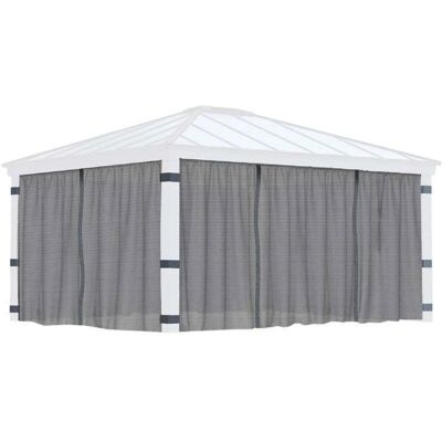 Conjunto de Telaraña Antimosquitos para Gazebo Dallas Conjunto de Telaraña Antimosquitos para Gazebo Dallas
