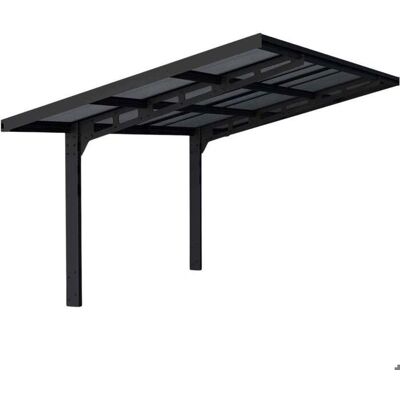 Canopia Sydney Carport - UV Protected, 6x3m, Black - Carport Canopia Sydney Carport - UV Protected, 6x3m, Black - Carport