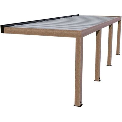 Canopia Pergola i sedertre Helsinki 3x8,6 m - Pergola Canopia Pergola i sedertre Helsinki 3x8,6 m - Pergola